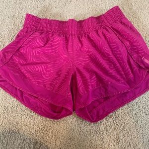 Athleta Mesh Racer Shorts 4”